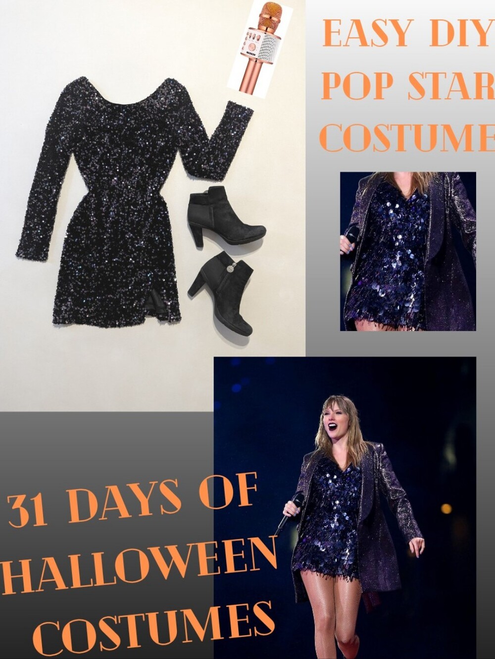 Day 2 of 31 Days of costumes! Pop Star Costume Inspired By Taylor Swift